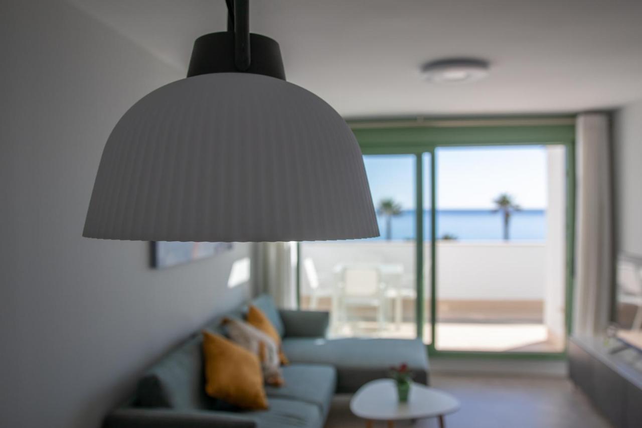 Precioso Apartamento Frente A La Playa Con Piscina موخاكار المظهر الخارجي الصورة