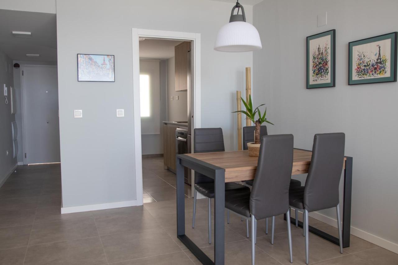 Precioso Apartamento Frente A La Playa Con Piscina موخاكار المظهر الخارجي الصورة
