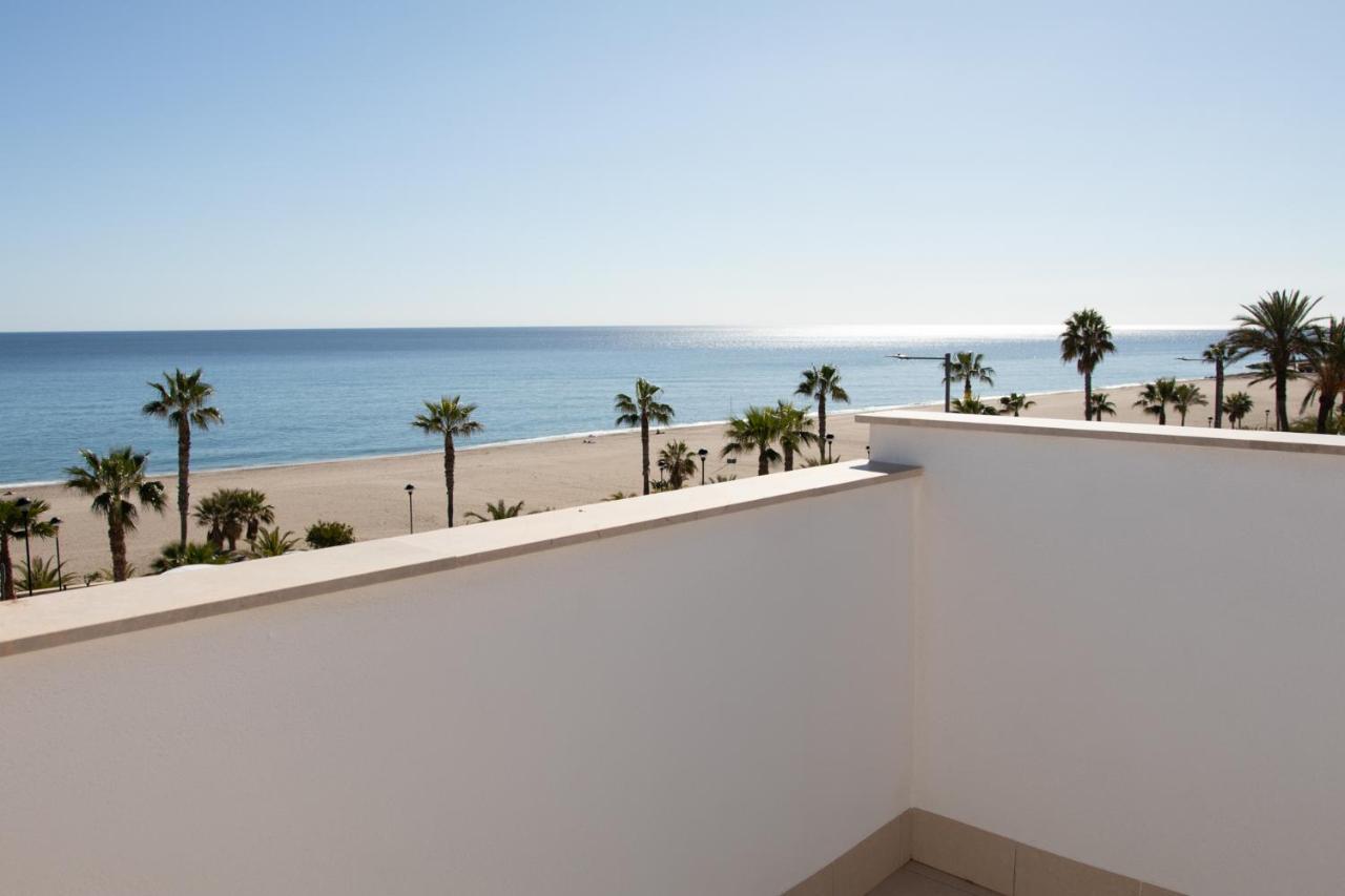 Precioso Apartamento Frente A La Playa Con Piscina موخاكار المظهر الخارجي الصورة