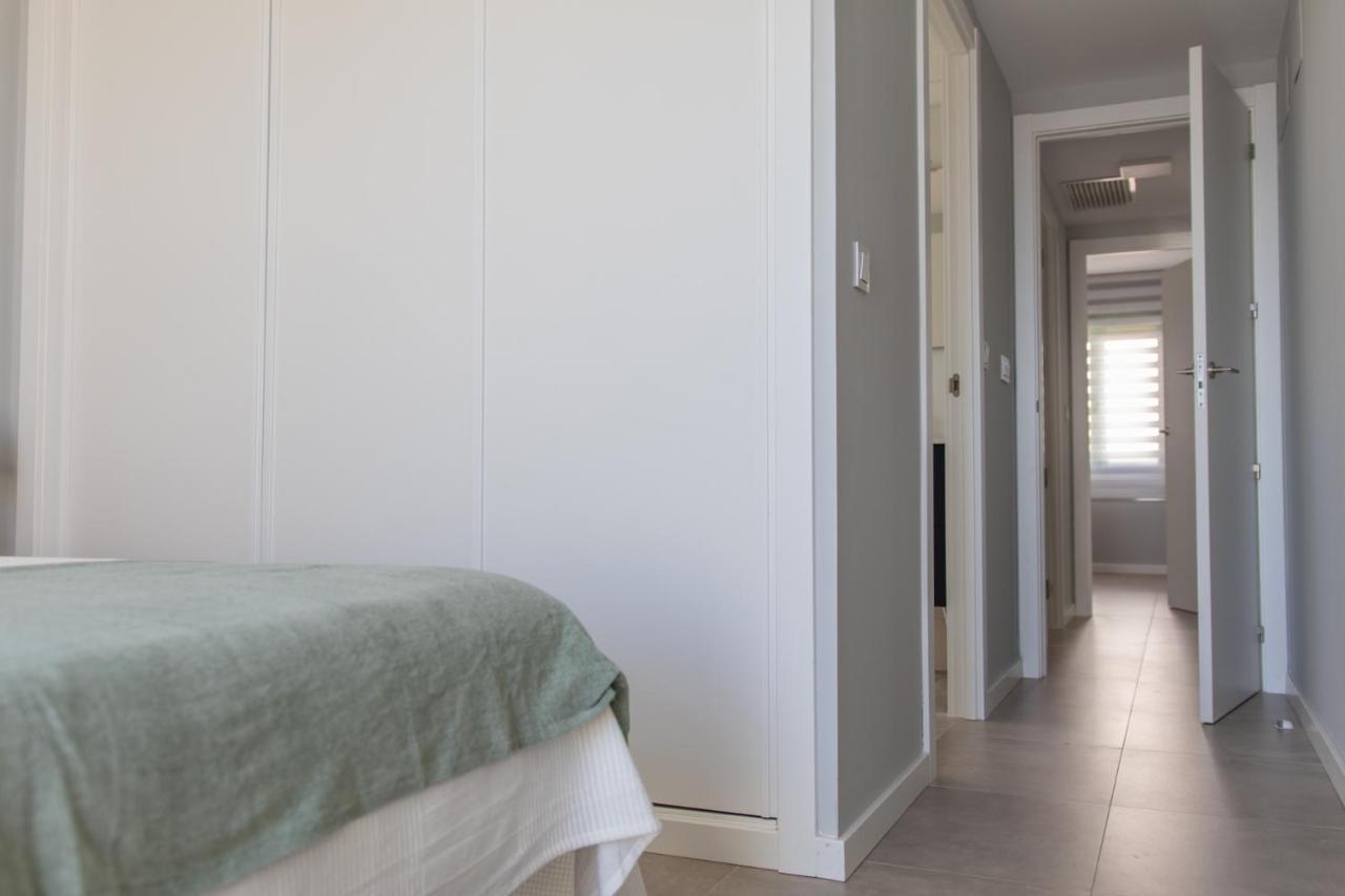 Precioso Apartamento Frente A La Playa Con Piscina موخاكار المظهر الخارجي الصورة
