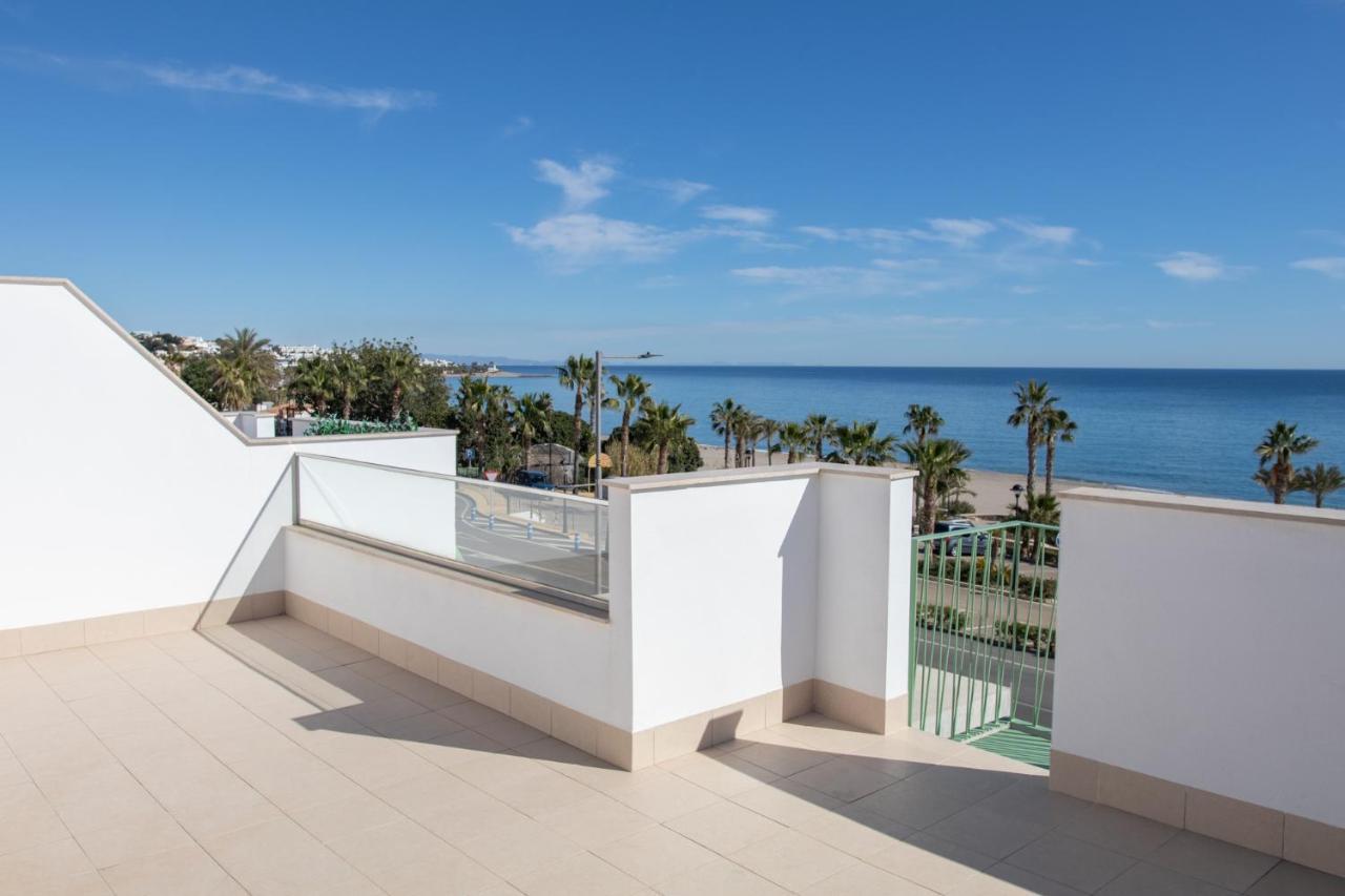 Precioso Apartamento Frente A La Playa Con Piscina موخاكار المظهر الخارجي الصورة