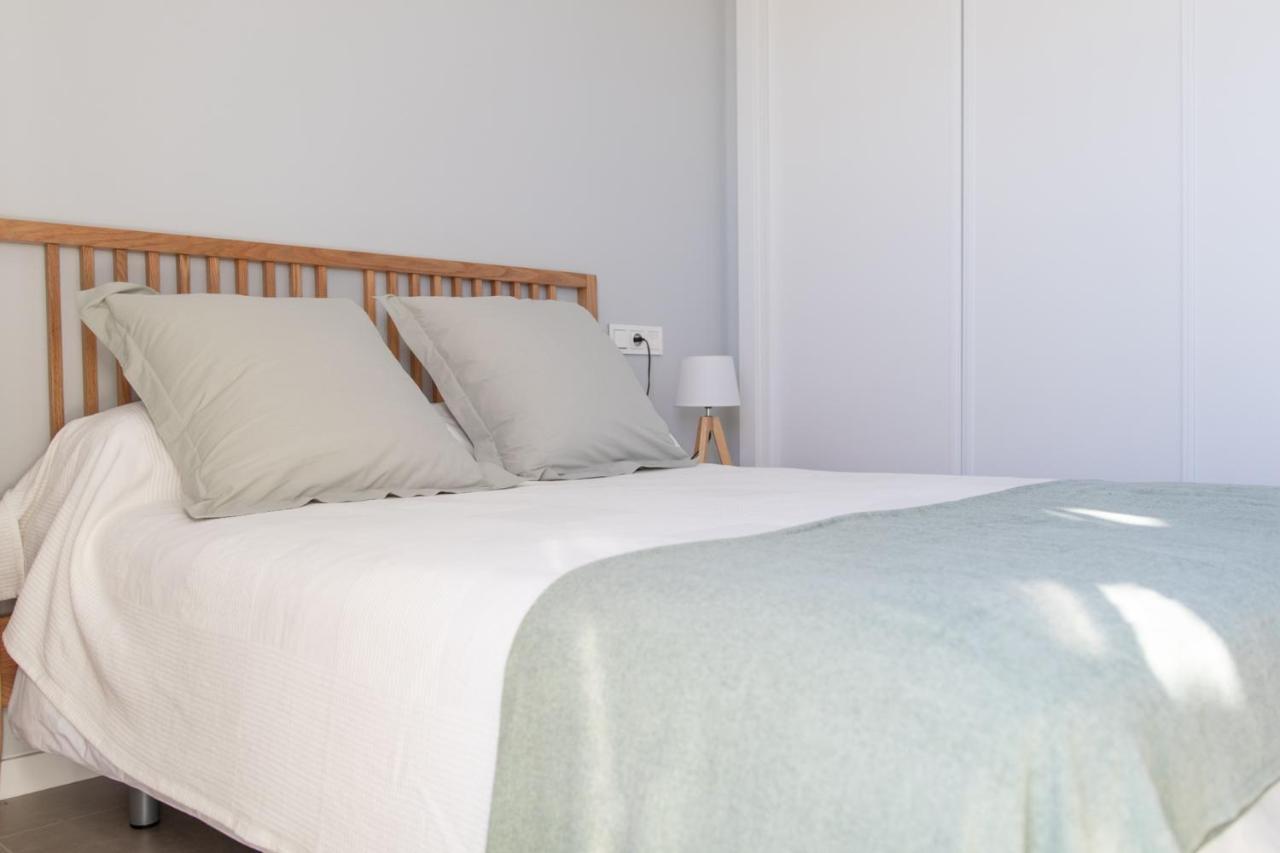 Precioso Apartamento Frente A La Playa Con Piscina موخاكار المظهر الخارجي الصورة