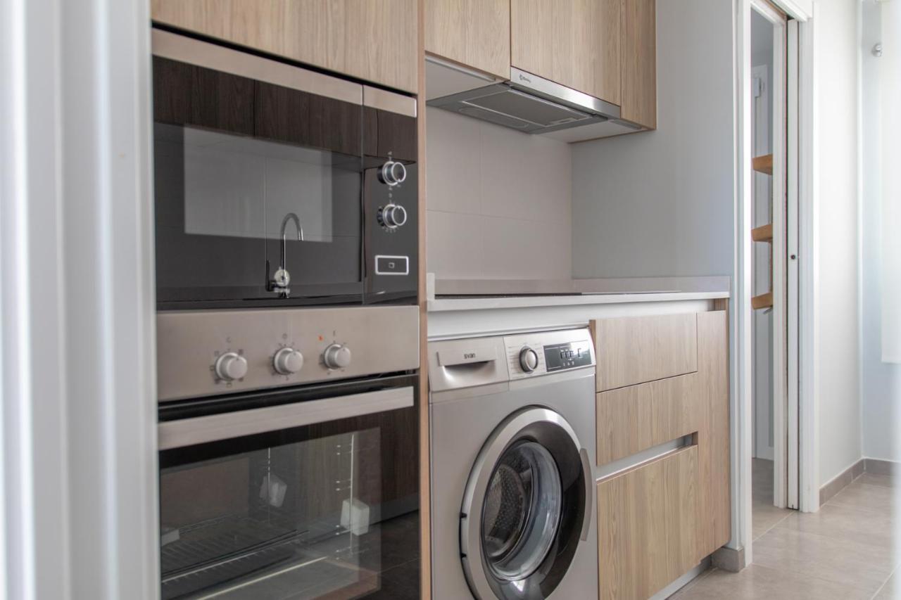 Precioso Apartamento Frente A La Playa Con Piscina موخاكار المظهر الخارجي الصورة